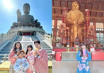 น้องอินเตอร์ รุ่งรดา ส่งความสดใส โพสต์ทริปเที่ยว ไหว้พระฮ่องกง