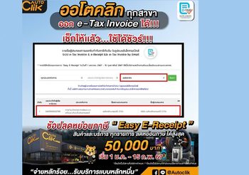 เริ่มแล้วกับช็อปลดหย่อนภาษี “Easy E-Receipt”