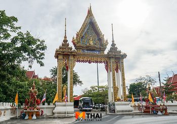 กราบพระพุทธรูปปางบำเพ็ญทุกรกิริยา ขอพรท้าวเวสสุวรรณ วัดซองพลู
