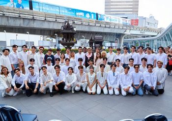 ENT.SYNC THAiLAND บวงสรวงเพื่อความเป็นสิริมงคล พร้อมแถลงเปิดไทม์ไลน์ Project Lineup 2024 ยกทีมผนึกกำลัง สานต่อ แพลนงาน 1 หนัง 6 ซีรีส์ 5 งานเพลง และ 1 รายการท่องเที่ยว