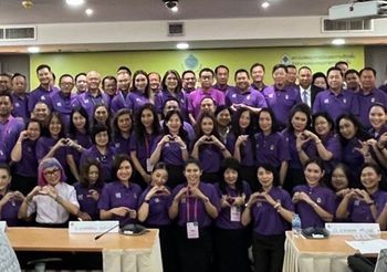 กกต. แสดงพลังถวายกำลังใจแด่สมเด็จพระกนิษฐาธิราชเจ้า ฯ