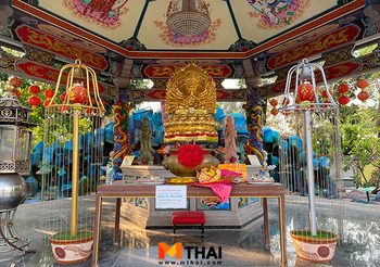 ขอพรสุขภาพ โชคลาภ วิหารเจ้าแม่กวนอิม ริมแม่น้ำแควใหญ่ จ.กาญจนบุรี