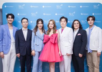 SLC Clinic เปิดตัวนวัตกรรมความงามสุดล้ำ Volnewmer “ขวัญ-เอิร์ท-มิกซ์” ร่วมแชร์เคล็ดลับ สุดปังคนทะลั่กสยามแตก