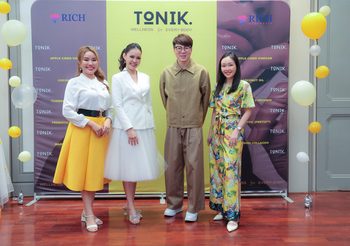 “ริช เอสเธติค” เปิดตัว “TONIK” อย่างเป็นทางการ ผลิตภัณฑ์อาหารเสริมออร์แกนิค สุด Exclusive จากออสเตรเลีย พร้อมเอาใจสายรักสุขภาพ