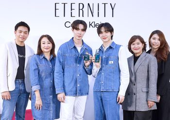 CK FRAGRANCE จัดงาน MEET & GREET WITH ZEE & NUNEW ชวน 30 ผู้โชคดีร่วมกิจกรรมกับ ซี-นุนิว เปิดตัวน้ำหอม CK ETERNITY AROMATIC ESSENCE FOR WOMEN & FOR MEN