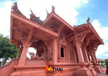 กราบพระธาตุศิลางู ชมศิลปะอุโบสถแดง วัดราชธรรมาราม เกาะสมุย