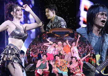 MONO29 ยกทัพศิลปินระเบิดความมันส์ คลื่นมนุษย์แห่เล่นน้ำแน่น เต็มถนนข้าวเหนียว