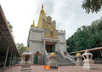 วัดพรหมรังษี สักการะ 4 สังเวชนียสถานจำลอง ย่านดอนเมือง กรุงเทพ