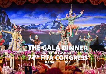 สวธ.จัดการแสดงศิลปวัฒนธรรมและของที่ระลึกจากมรดกภูมิปัญญาไทย รับรองการประชุมใหญ่สามัญของสหพันธ์ฟุตบอลนานาชาติ ครั้งที่ 74 (74th FIFA Congress Bangkok 2024)