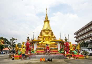 กราบสมเด็จองค์ปฐม วัดทรัพย์สโมสรนิกรเกษม หนองจอก