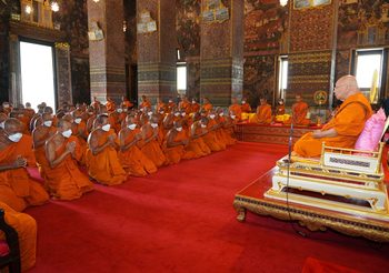 วธ.จัดพิธีลาสิกขา/ลาศีล แก่พระสงฆ์ แม่ชีพรหมโพธิ ผู้บวชเนกขัมมะที่เข้าร่วมโครงการบรรพชาอุปสมบทและบวชชีพรหมโพธิเฉลิมพระเกียรติพระบาทสมเด็จพระเจ้าอยู่หัว