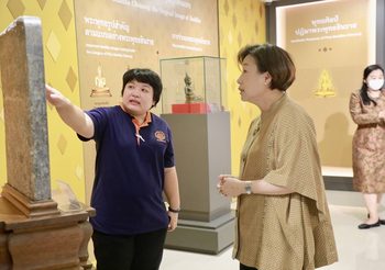 ปลัดกระทรวงวัฒนธรรม เยี่ยมชมพิพิธภัณฑสถานแห่งชาติ พระพุทธชินราช อำเภอเมืองพิษณุโลก จังหวัดพิษณุโลก