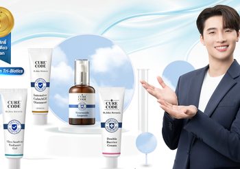 CURECODE สกินแคร์อ่อนโยนสำหรับผิวอ่อนแอ จากเคล็ดลับ Ceramide เซราไมด์สายยาว สู่ปราการผิวแข็งแรง พร้อมคว้า “มีน พีรวิชญ์” ขึ้นแท่นพรีเซนเตอร์