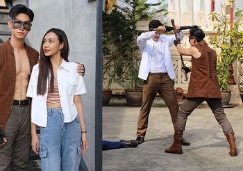 แทน บุรันช์รัตน์ สวมบท ลูกผู้ชายไม้ตะพด ฟิตจัดเต็ม ขึ้นสลิงครั้งแรกเจ็บจี๊ด