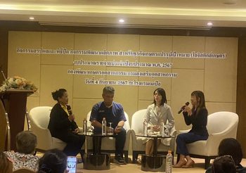 กิจกรรมสรุปผลและพิธีปิดของกิจกรรมพัฒนาผลิตภาพสำหรับธุรกิจเกษตรแปรรูปเป้าหมาย (โลจิสติกส์เกษตร) ประจำปีงบประมาณ พ.ศ. 2567 กองพัฒนาเกษตรอุตสาหกรรม กรมส่งเสริมอุตสาหกรรม