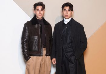 มิว – ศุภศิษฏ์ และ ตุลย์ – ภากร ชมแฟชั่นโชว์ คอลเล็กชั่นฤดูใบไม้ผลิ/ฤดูร้อน 2025 กับแบรนด์ TOD’S ที่มิลาน ประเทศอิตาลี
