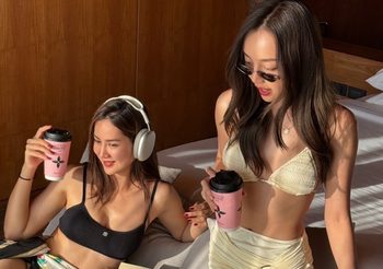 ‘มะนาว-น้ำตาล’ 2 นางเอกสาวสวยควงแขน เผยออร่าสวยเซ็กซี่ต่างสไตล์