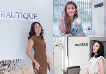 Beautique Salon แลนด์มาร์กร้านทำผมน้องใหม่ เจาะกลุ่มลูกค้าพรีเมียม เปิดม่านให้บริการความสวยครบวงจร “น้ำหวาน-หญิงแม้น-ครี” ตอกย้ำคุณภาพทรีทเม้นท์บำรุงผม ชูซิกเนเจอร์ Beautique Signature Treatment ด้วยผลิตภัณฑ์คุณภาพระดับโลก