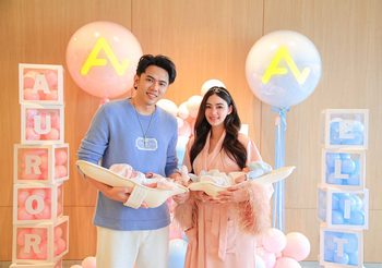 คลอดแล้วฝาแฝด Celeb คู่ใหม่สุดคิ้วท์ นนนี่-ณัฐชา แอ็คมี่-วรวัฒน์ รับขวัญลูกด้วยเงินดิจิทัลคนละ 7,777,777 ACT มูลค่ารวมกว่า 15.5 ล้านบาท
