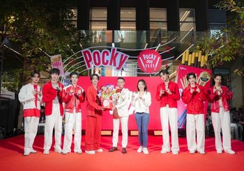 ป๊อกกี้ ส่งมอบความสุขผ่านงาน POCKY DAY 11.11 ชวน ซี-นุนิว อัพจังหวะความสุข สนุกขึ้นกับ “ป๊อกกี้” เปิดประตูสู่เมโลดี้แลนด์