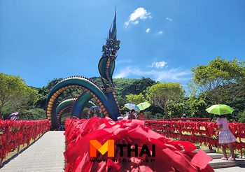 สักการะพญาเพชรคีรี มหามุนี ศรีสุทโธนาคราช วัดถ้ำแจง เพชรบุรี