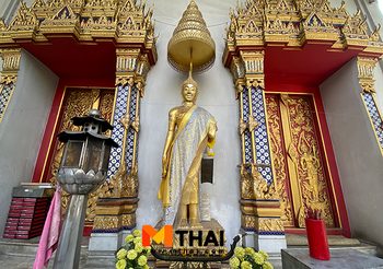 ขอพรการงาน พระอีบาง วัดเอี่ยมวรนุช สี่แยกบางขุนพรหม กทม.
