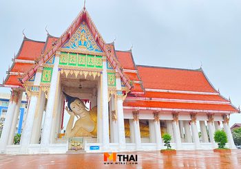 กราบพระนอน วัดมหัตตมังคลาราม ขอพรธุรกิจ สติปัญญา และครอบครัว