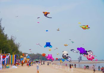 ททท. เสิร์ฟสีสันความสนุกสนานผ่าน Grand Festivity กับงานเทศกาลว่าวนานาชาติ@ชะอำ (International Kite Festival 2025 at Cha-Am) ชะอำ จังหวัดเพชรบุรี