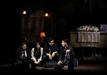 “เรื่องเล่าคืนเฝ้าผี” พร้อมเปิดม่านการแสดง! “นุ่น-ฟิล์ม-อัค-ปีโป้-ตั้ม” ส่งพลังความ “หลอนปนฮา” ทำคนดูกรี๊ดนั่งไม่ติด!!