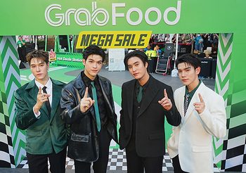 แกร็บฟู้ด เปิดตัว 4 พรีเซ็นเตอร์ใหม่ ชูไฮไลท์ Hot Deals