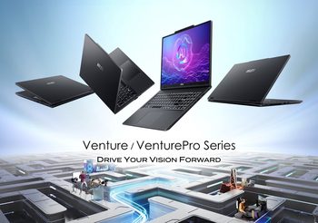 พบกับ MSI Venture และ Venture Pro Series ใหม่ล่าสุด พลังประมวลผลเหนือระดับในดีไซน์บางเบา พกพาสะดวก พร้อมลุยทุกภารกิจ!