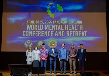 การประชุมสัมมนาเชิงปฏิบัติการด้านสุขภาพจิตระดับโลก ครั้งแรกในไทย“World Mental Health Conference and Retreat 2025”มุ่งหวังให้ทุกคนหันมาสนใจดูแลสุขภาพจิต มีสติ สมาธิ เกิดปัญญาในการใช้ชีวิต