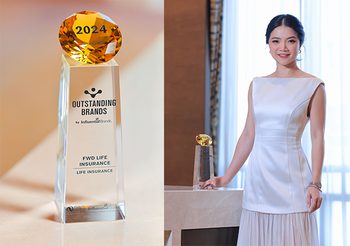 FWD ประกันชีวิต คว้ารางวัล “Outstanding Brands Awards 2024” ต่อเนื่องปีที่ 4