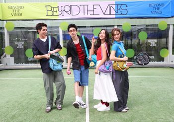 ไป๊ป-นิว-เอมี่-บอนนี่ เสิร์ฟความสนุกผ่านกิจกรรม Beyond The Vines Padel Day Out : A BTV Social