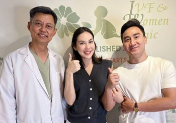 “แมท ภีรนีย์” ตั้งครรภ์แล้ว 3 เดือน ขอบคุณ “หมอภัทรภูมิ” จาก Gift Fertility Centre Bangkok ที่ดูแลสุขภาพอย่างต่อเนื่อง