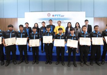 FIT Auto มอบประกาศนียบัตรคุณวุฒิวิชาชีพ ยกระดับมาตรฐานบุคลากรช่างเทคนิค สร้างความเชื่อมั่นให้ลูกค้าในทุกการบริการ