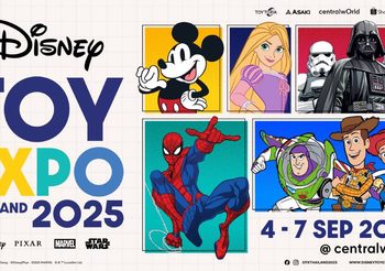 การกลับมาอย่างยิ่งใหญ่: DISNEY TOY EXPO THAILAND 2025 ครั้งที่ 2 จัดเต็มความสุขตลอด 4 วัน พบกับแบรนด์ของเล่น ของสะสมคอลเลกชันลิมิเต็ดจากเหล่าคาแรกเตอร์ต่างๆ