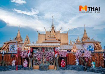 กราบหลวงพ่อหร่ำ ณ วัดไทยสไตล์ญี่ปุ่น วัดเขาดิน สุพรรณบุรี