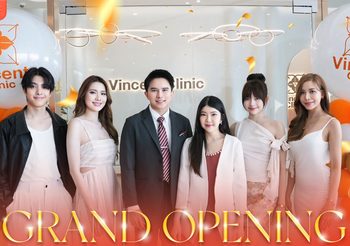 Vincent Clinic เปิด 5 สาขาใหม่!! ขยายพื้นที่ให้บริการรองรับความต้องการของลูกค้าที่เพิ่มขึ้น!