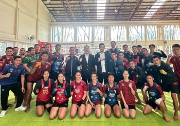 คณะผู้บริหารกองทุนพัฒนาการกีฬาแห่งชาติ ลงพื้นที่ให้กำลังใจนักกีฬาไทย พร้อมติดตามความพร้อมก่อนศึกซีเกมส์และพาราเกมส์