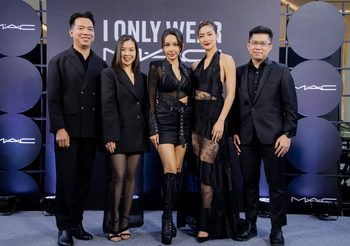 2 ไอคอนสาว แพนเค้ก-เขมนิจ และ โบกี้ไลอ้อน โคจรประชันโชว์ความ RAW ครั้งแรกบนเวทีเดียว เปิดตัวแคมเปญระดับโลก “I ONLY WEAR M·A·C”