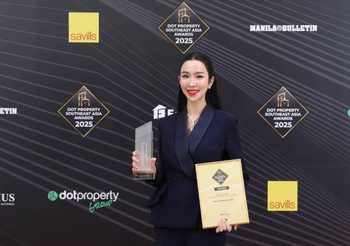 ชื่อของคนไทยบนเวทีอาเซียน! ดร.ม่านฟ้า คว้า 2 รางวัลใหญ่ “Dot Property Southeast Asia Awards 2025”