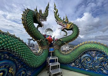 ขอพรพญานาค ชมวิวเมืองศรีราชากลับหัว สำนักสงฆ์เขาพระครู