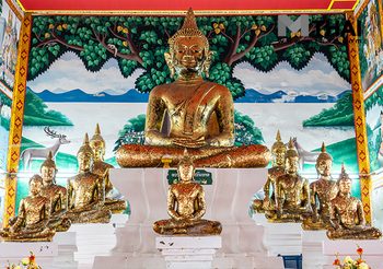 ไหว้พระพุทธมุนีศรีมงคล ลอดท้องพระอินทร์ทรงช้างเอราวัณ วัดสารภี