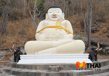 ขอพรโชคลาภ พระสังกัจจายนะ วัดเขากำแพง วัดโบราณ สุพรรณบุรี