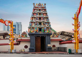 วัดแขกสิงคโปร์ วิธีไหว้ ขอพรสุขภาพ โชคลาภ วัดศรีมาริอัมมันต์