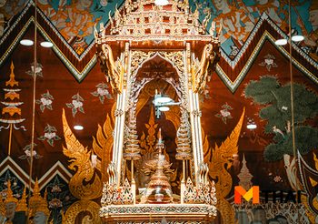 สักการะพระบรมสารีริกธาตุ ขอพรหลวงพ่อดำ วัดหนองโพ ราชบุรี