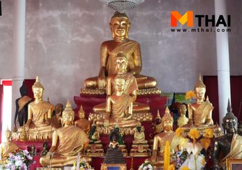 ชมโบราณสถาน กราบหลวงพ่อจำลอง วัดเจดีย์แดง อยุธยา