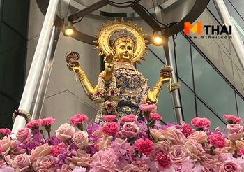 สายมูล้นเกษรวิลเลจ แห่ขอพรพระแม่ลักษมี ฤกษ์ดี วันวาราลักษมี วรัทตัม