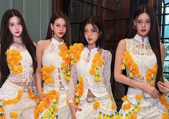 กระแส ‘มาลัยรัดเกล้า’ มาแรง! THX หยิบดอกดาวเรืองครีเอตลุคสุดปัง ส่งต่อความเป็นไทยถึงจีน